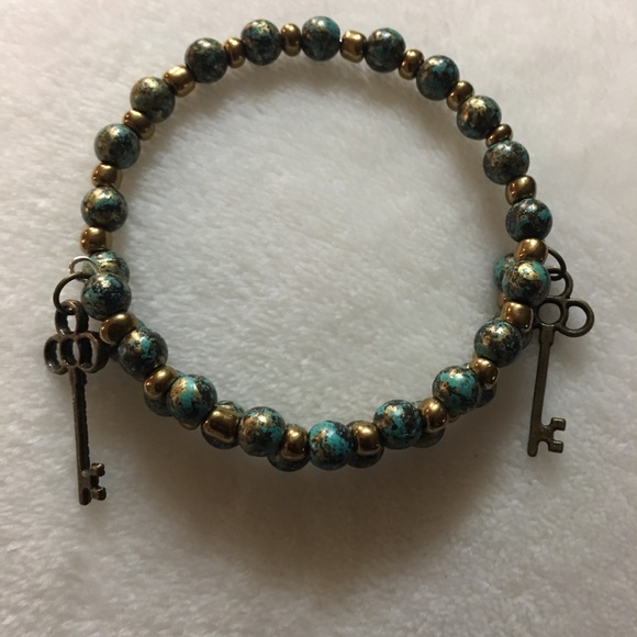 Rustic Bangle Bracelet - Picture 2 of 3